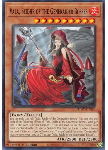 Vala, Seidhr of the Generaider Bosses