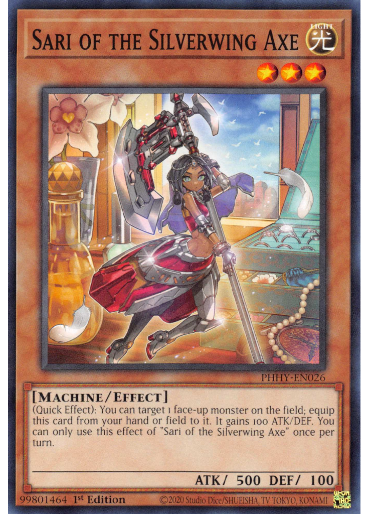Sari of the Silverwing Axe
