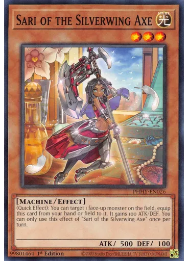 Sari of the Silverwing Axe