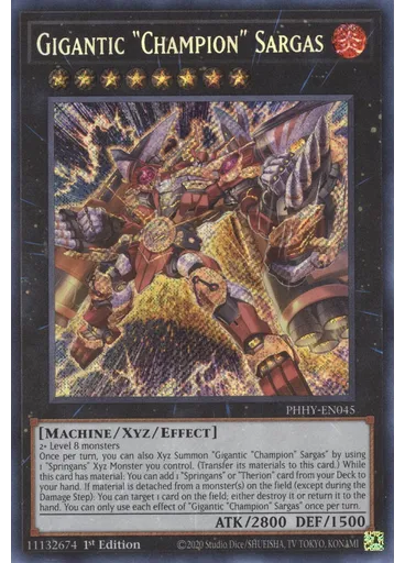 Gigantic "Champion" Sargas