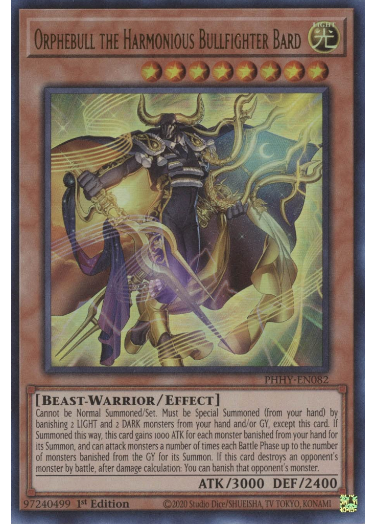 Orphebull the Harmonious Bullfighter Bard