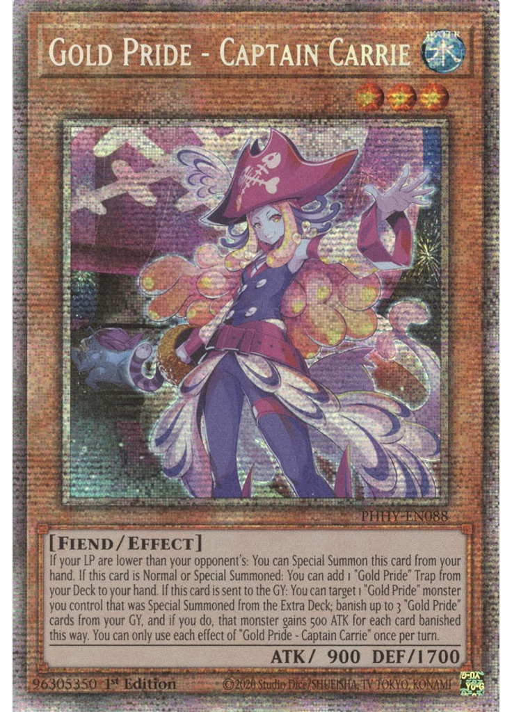 Gold Pride - Captain Carrie (Starlight Rare 1st Edition)