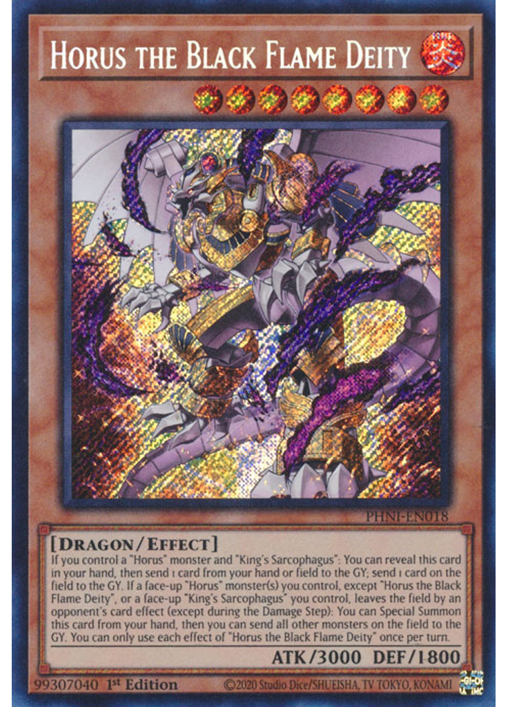 Horus the Black Flame Deity