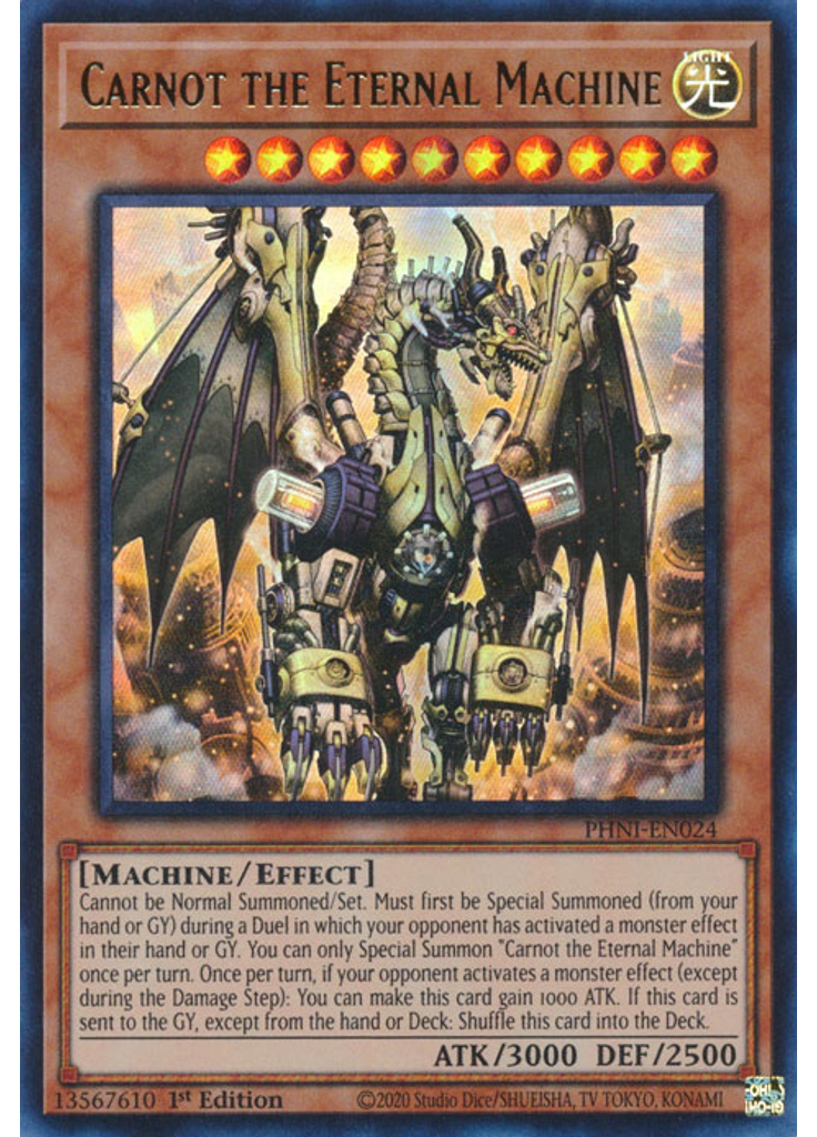 Carnot the Eternal Machine