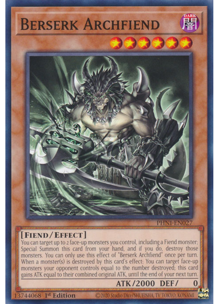 Berserk Archfiend