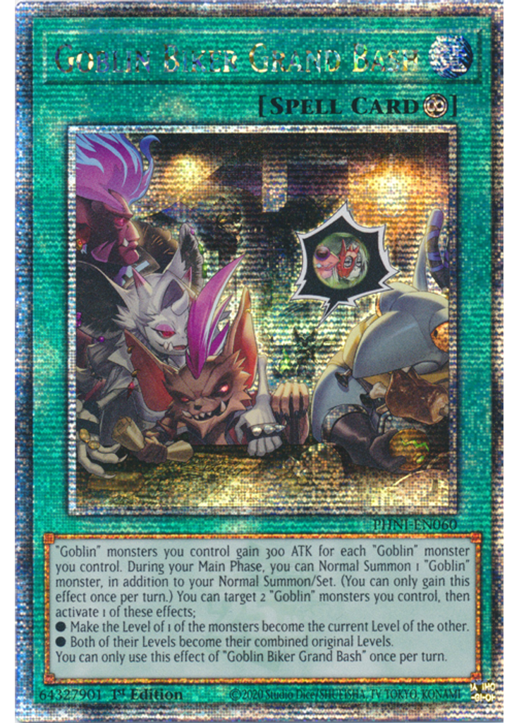 Goblin Biker Grand Bash (Quarter Century Secret Rare 1st Edition)
