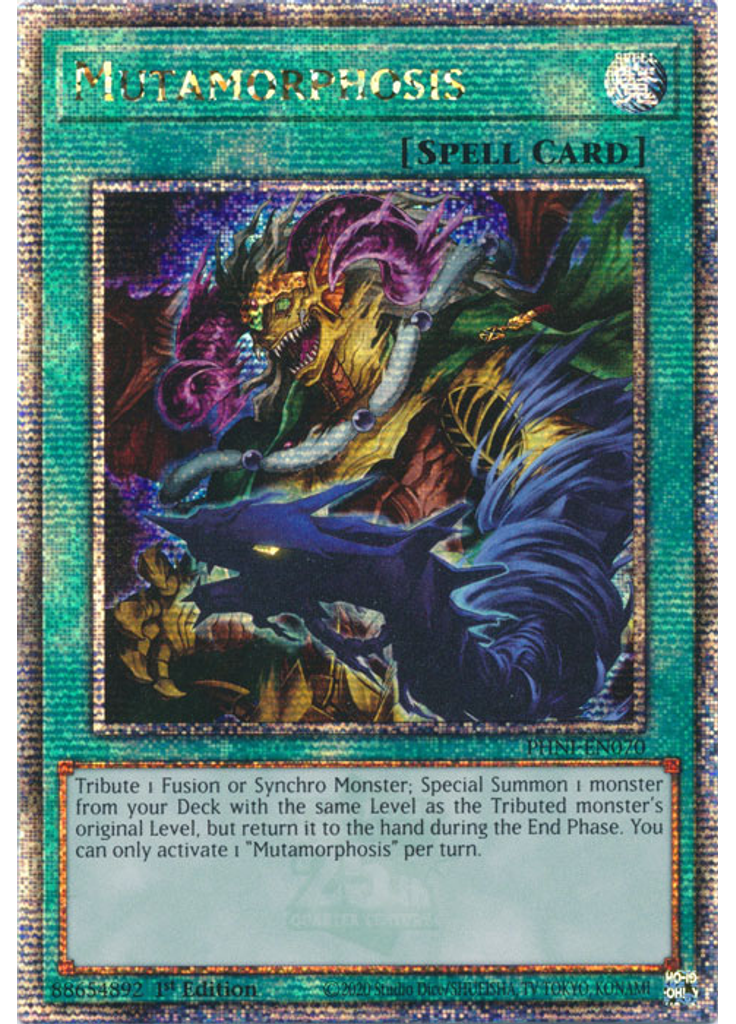 Mutamorphosis (Quarter Century Secret Rare 1st Edition)