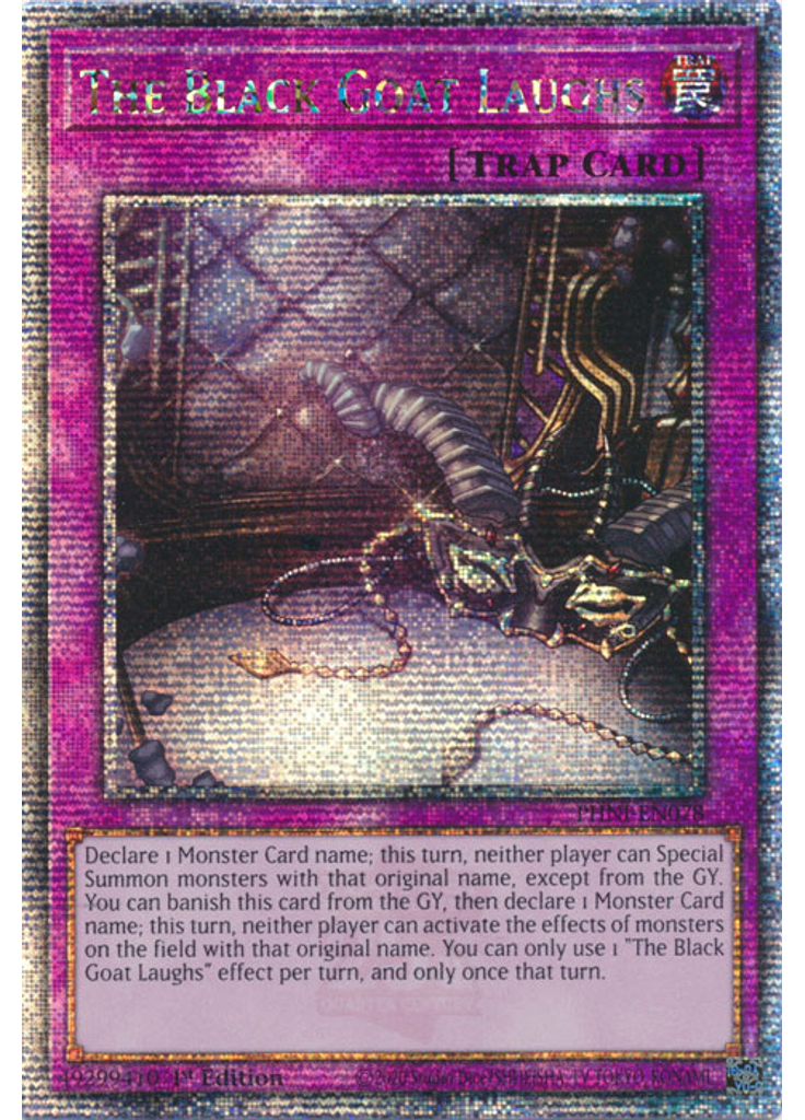 The Black Goat Laughs (Quarter Century Secret Rare 1st Edition)