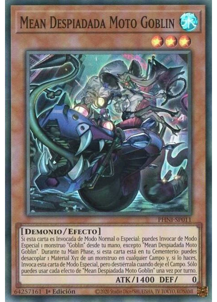 Mean Despiadada Moto Goblin