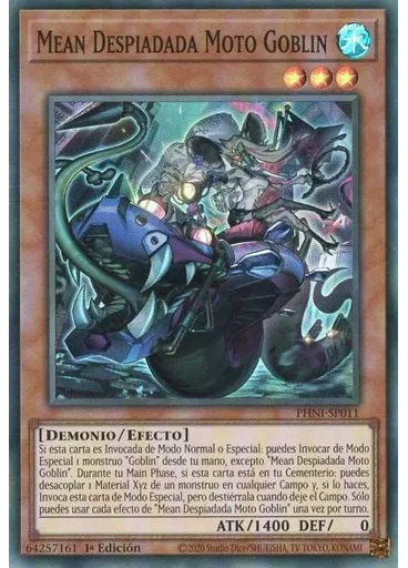 Mean Despiadada Moto Goblin