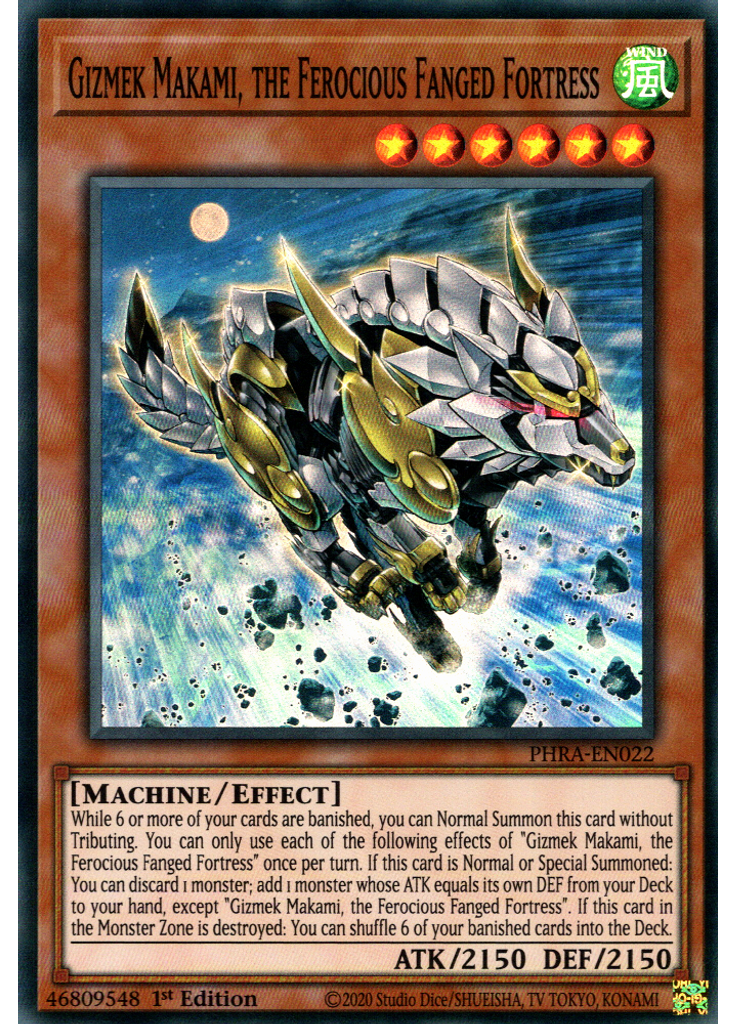 Gizmek Makami, the Ferocious Fanged Fortress