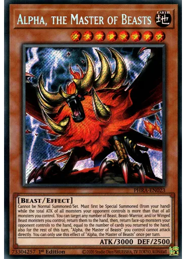 Alpha, the Master of Beasts