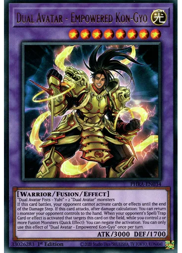 Dual Avatar - Empowered Kon-Gyo