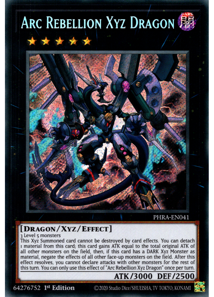 Arc Rebellion Xyz Dragon