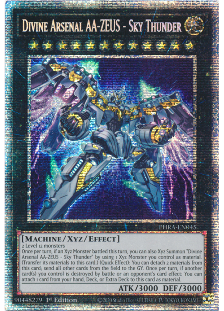 Divine Arsenal AA-ZEUS - Sky Thunder (Starlight Rare 1st Edition)