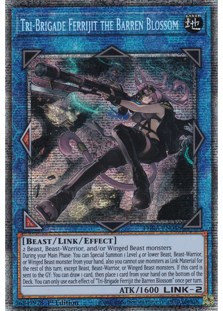 Tri-Brigade Ferrijit the Barren Blossom (Starlight Rare 1st Edition)