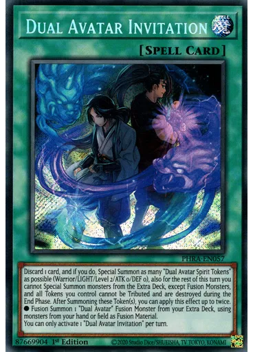 Dual Avatar Invitation