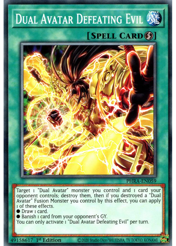 Dual Avatar Defeating Evil