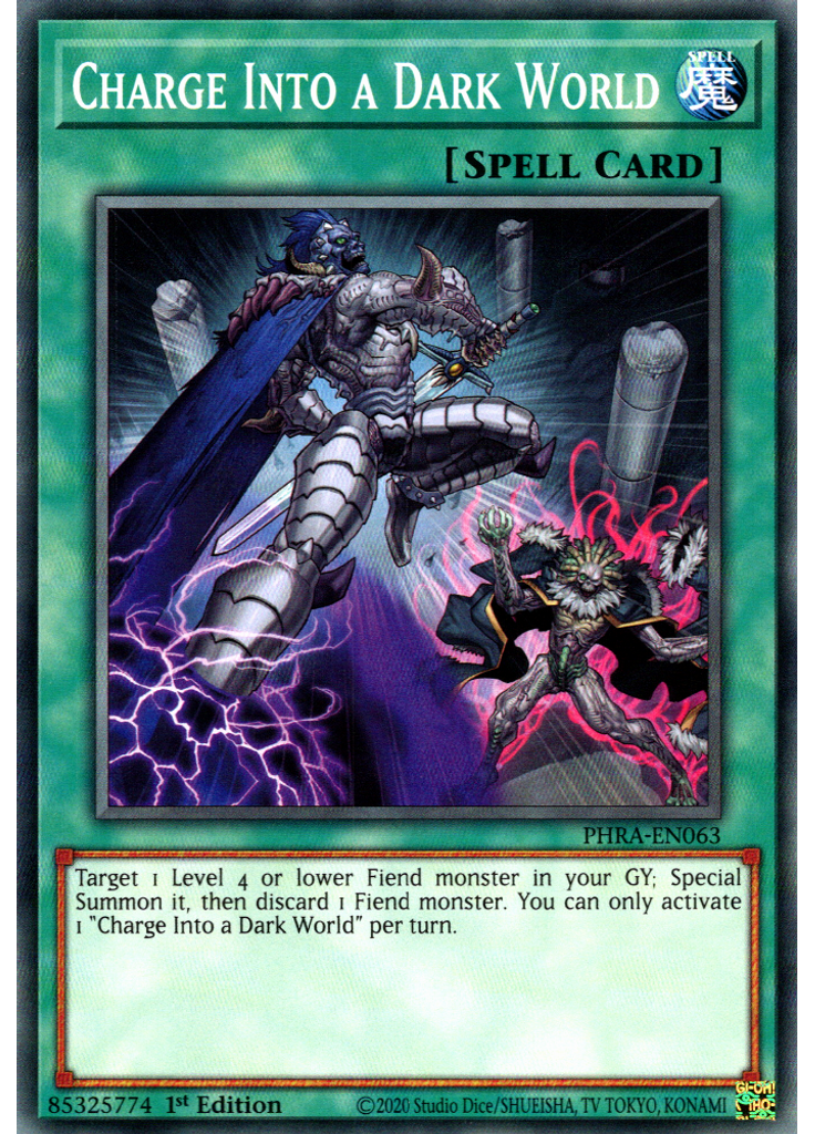 Charge Into a Dark World