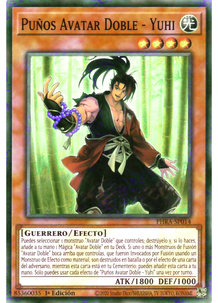 Puños Avatar Doble - Yuhi