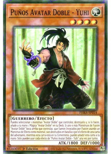 Puños Avatar Doble - Yuhi