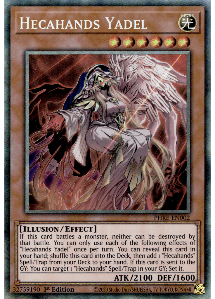Hecahands Yadel (Collectors Rare 1st Edition)