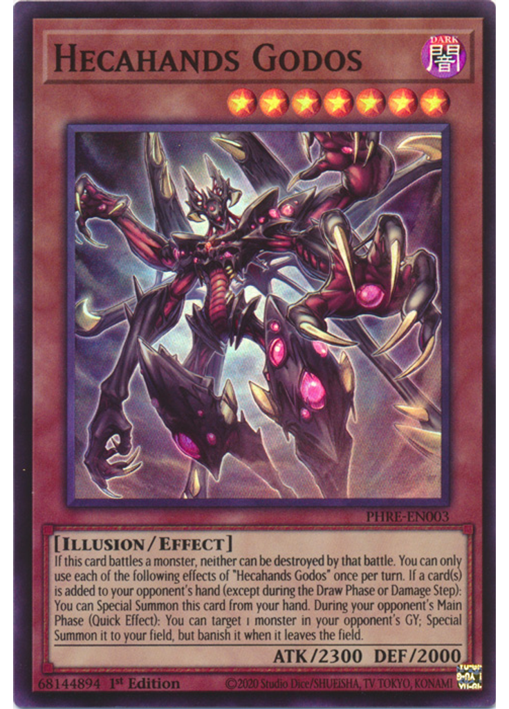 Hecahands Godos (Super Rare 1st Edition)