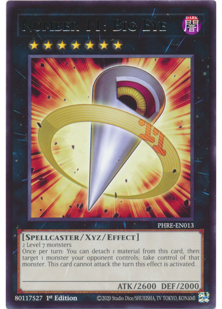 Number 11: Big Eye