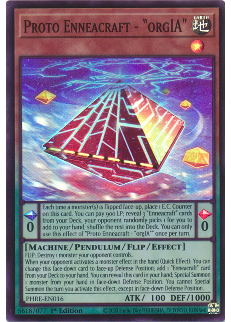 Proto Enneacraft - "orgIA" (Super Rare 1st Edition)