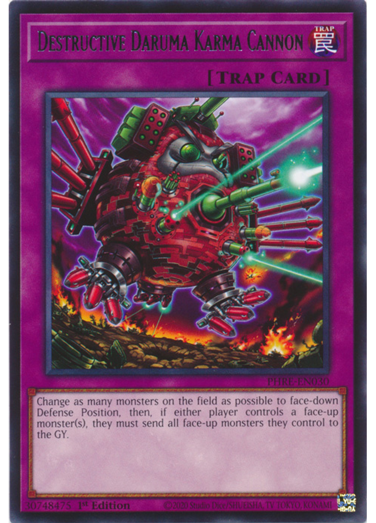 Destructive Daruma Karma Cannon