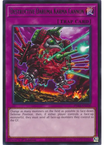 Destructive Daruma Karma Cannon