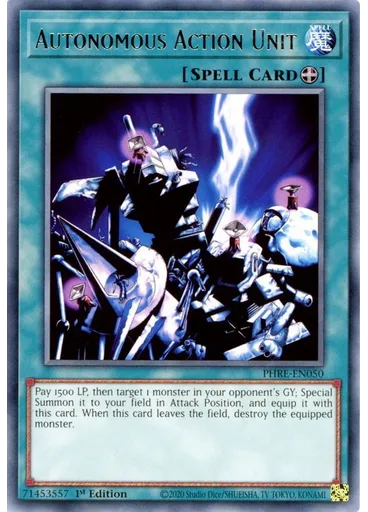 Autonomous Action Unit