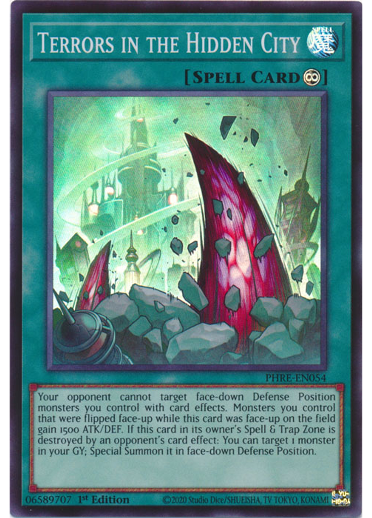 Terrors in the Hidden City (Super Rare 1st Edition)