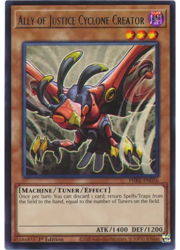 Ally of Justice Cyclone Creator