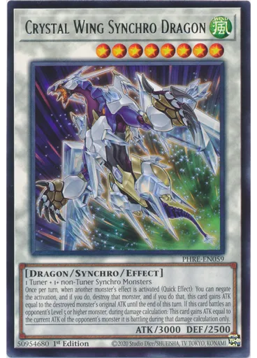 Crystal Wing Synchro Dragon