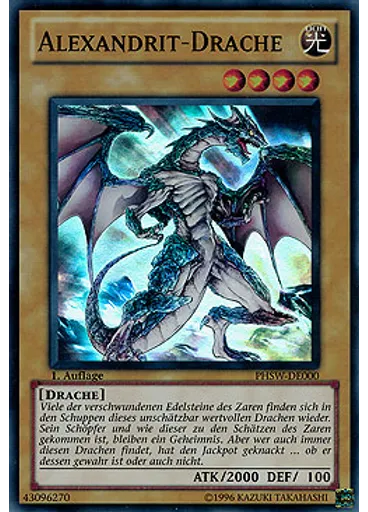 Alexandrit-Drache