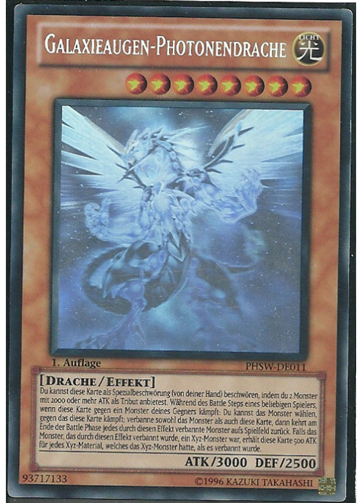 Galaxieaugen-Photonendrache (Ghost Rare 1st Edition)