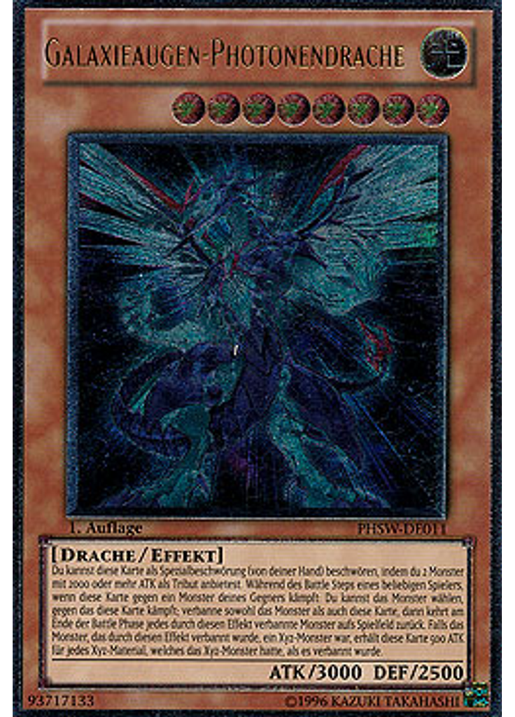 Galaxieaugen-Photonendrache (Ultimate Rare 1st Edition)