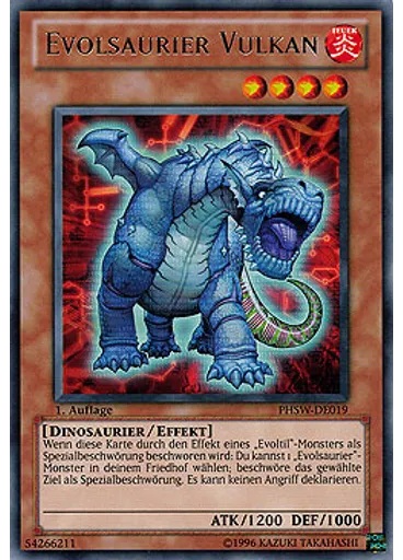 Evolsaurier Vulkan