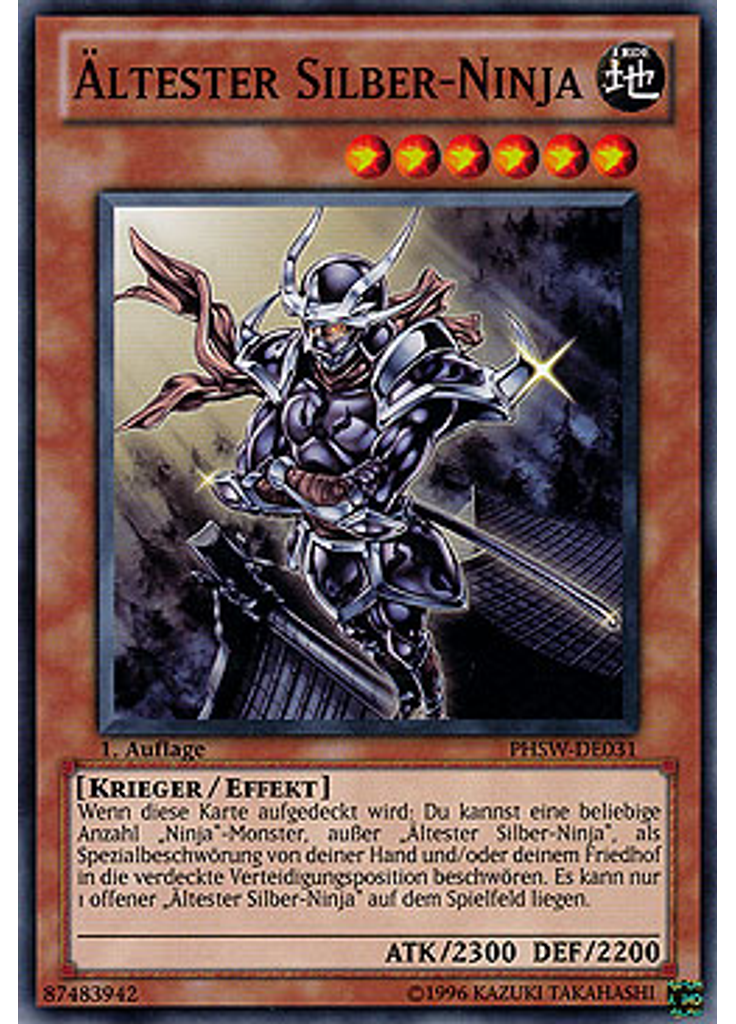Ältester Silber-Ninja