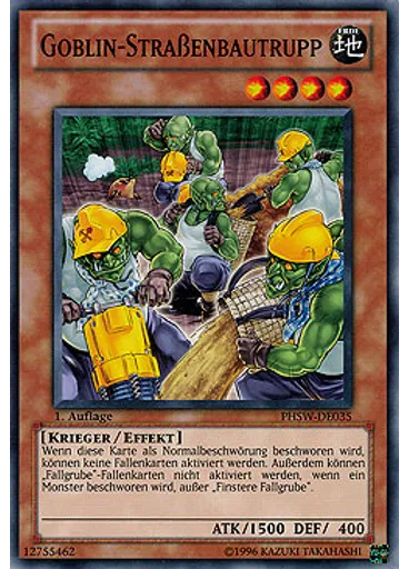 Goblin-Straßenbautrupp