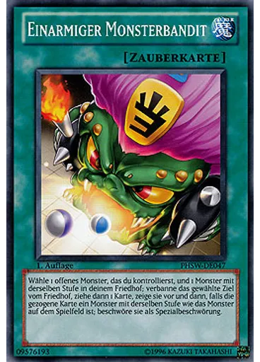 Einarmiger Monsterbandit