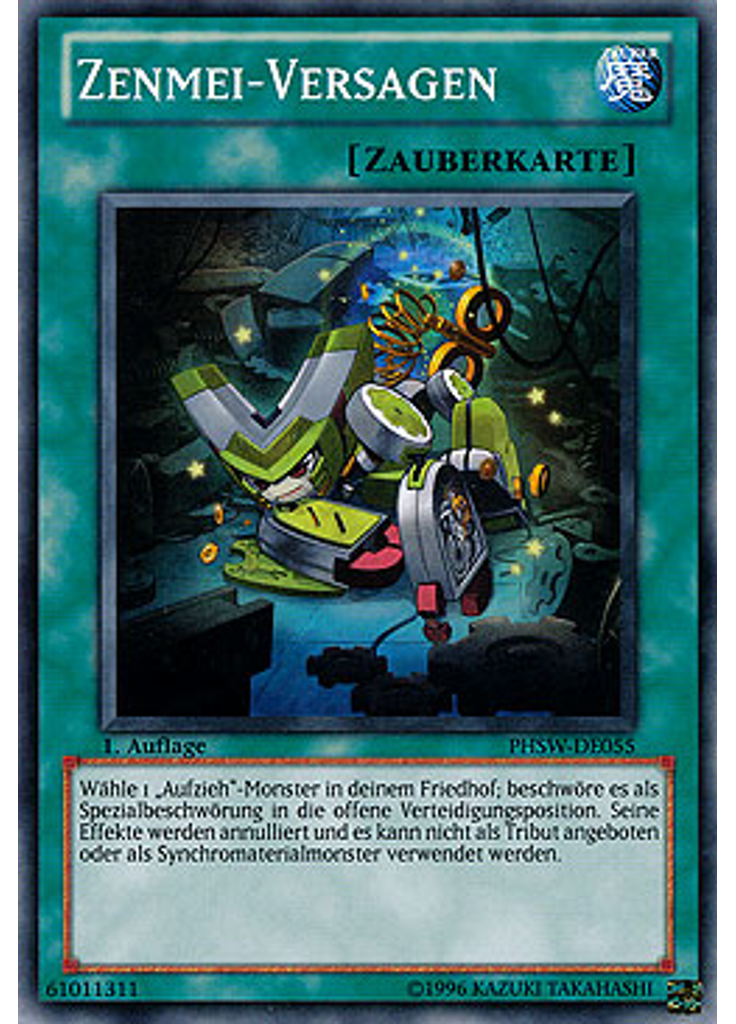 Zenmei-Versagen