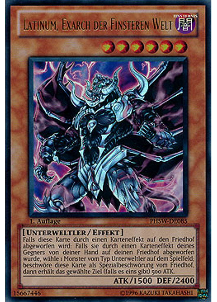 Latinum, Exarch der Finsteren Welt