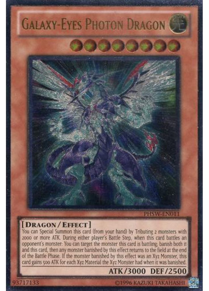 Galaxy-Eyes Photon Dragon (Ultimate Rare Unlimited)