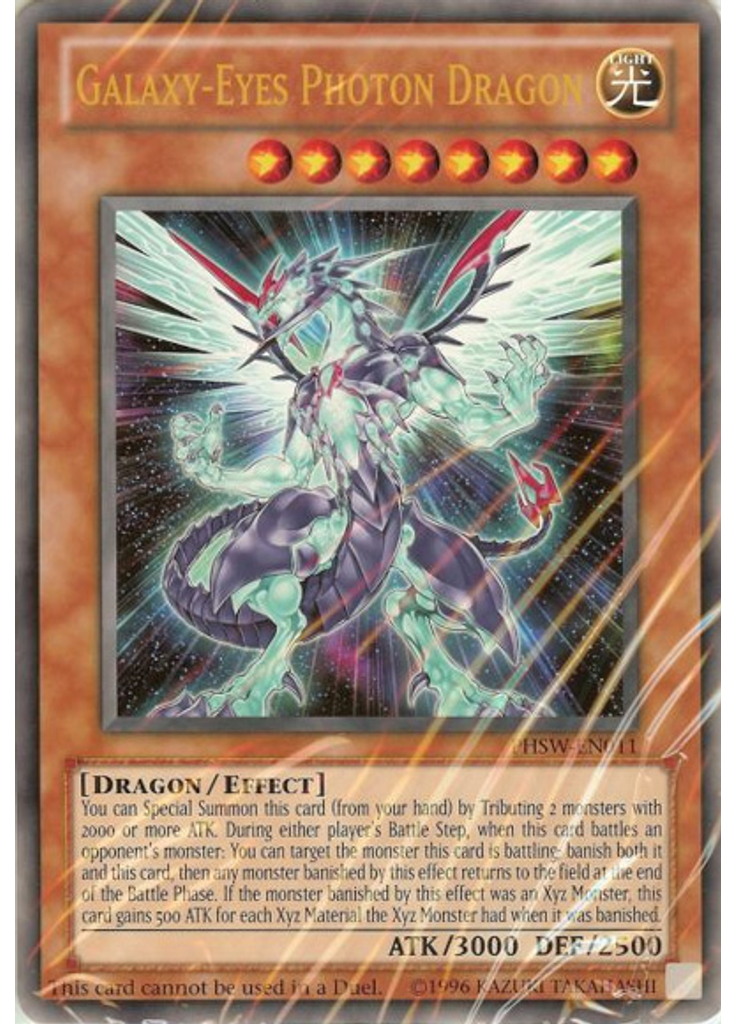 Galaxy-Eyes Photon Dragon (Ultra Rare Unlimited Ct)