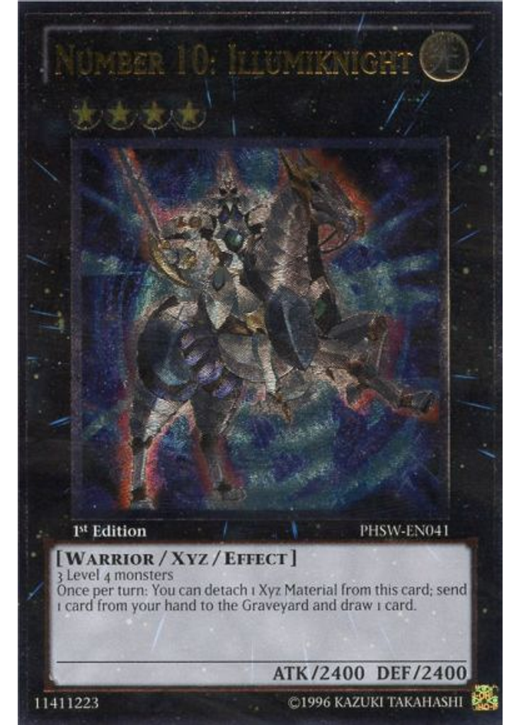 Number 10: Illumiknight (Ultimate Rare 1st Edition)
