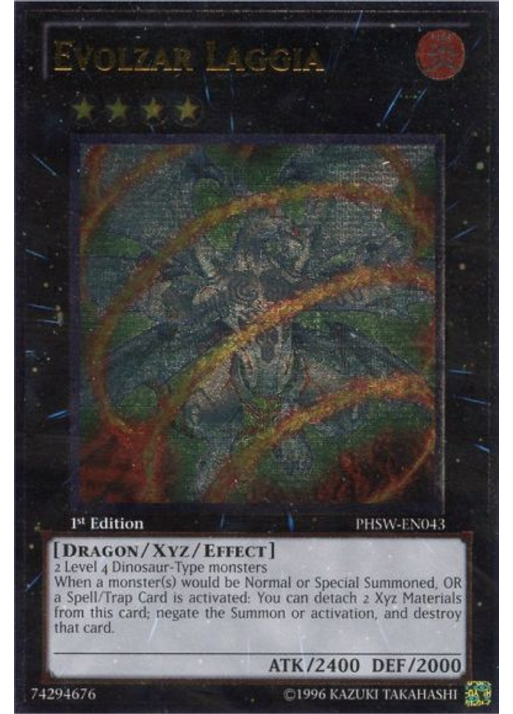 Evolzar Laggia (Ultimate Rare 1st Edition)