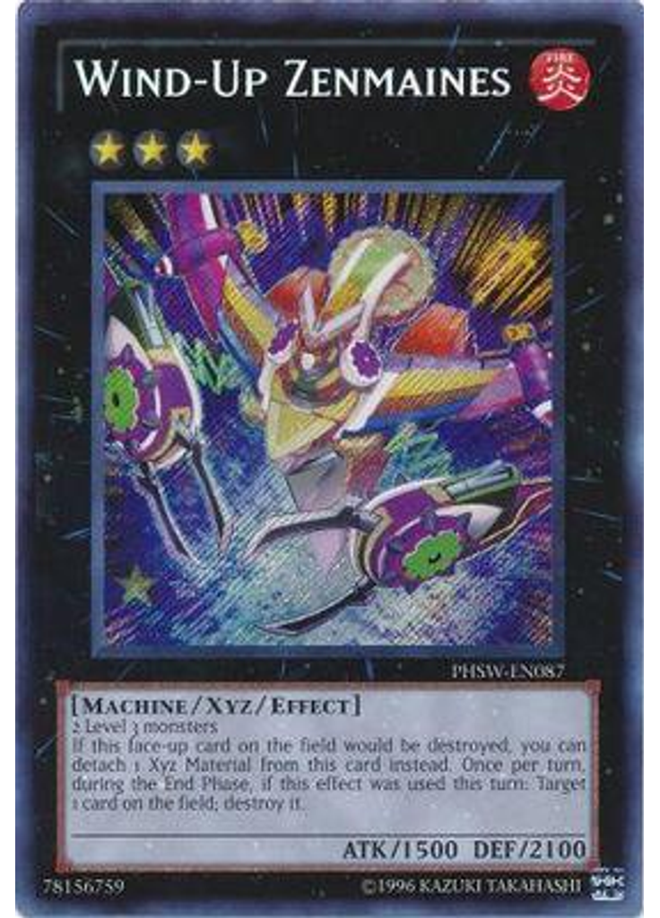 Wind-Up Zenmaines (Secret Rare Unlimited)