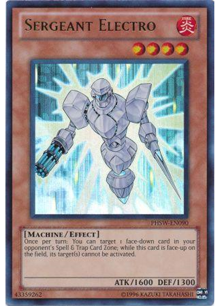 Sergeant Electro (Ultra Rare Unlimited)